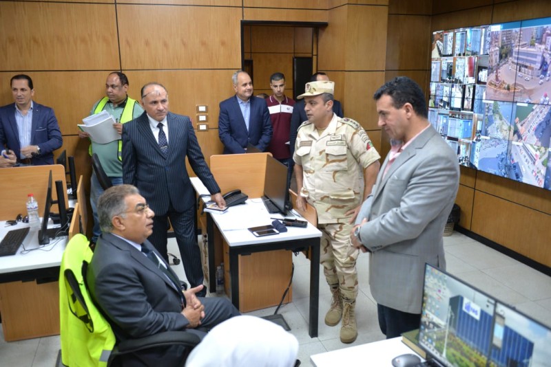 المحافظ يتابع اعمال تطوير سوق طلخا والنظافة بالمنصورة ومحاكاة مواجهة الازمات من الشبكة الوطنية للسلامة والطوارئ