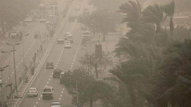 رياح مثيرة للرمال والأتربة بهذه المناطق