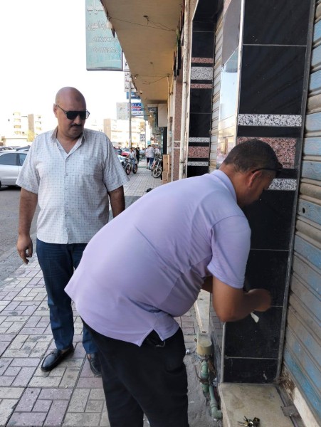 غلق وتشميع 12 كافتيريا مخالفة في دمنهور” صور ”