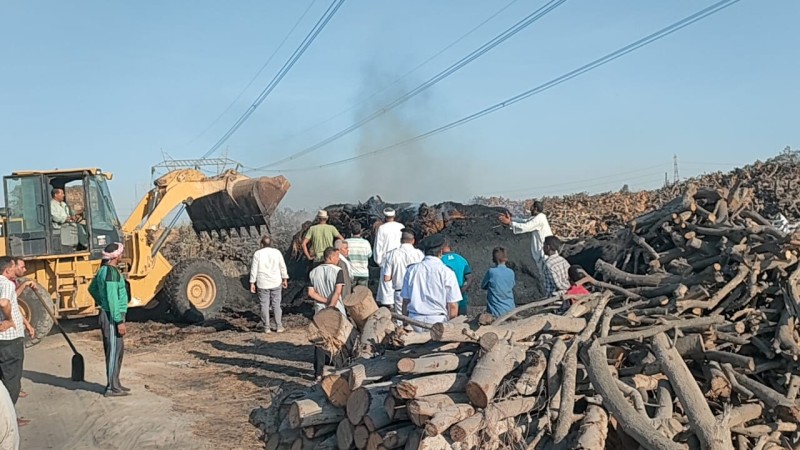 البيئة والتنمية: إزالة مكامير الفحم العشوائية في البحيرة