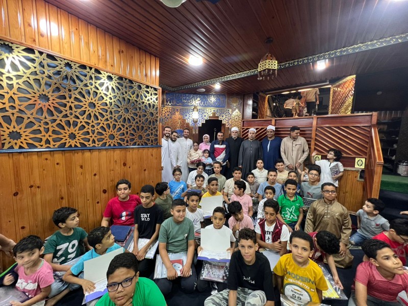 مديرية أوقاف الدقهلية نظمت لقاء دعوي للأطفال اليوم بمدينة شربين