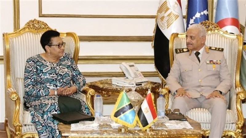 مناقشة تعزيز التعاون العسكري بين مصر والتنزانيا