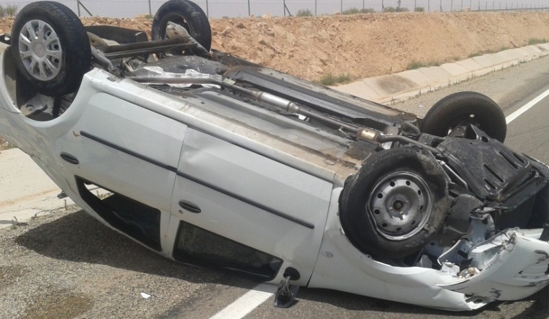 حادث انقلاب سيارة ملاكي بطريق القاهرة - الإسكندرية الصحراوي يسفر عن وفاة سيدتين وإصابة 3 أخريات