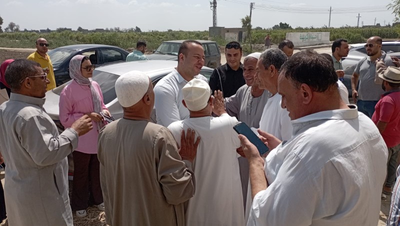 وكيل وزارة الصحة بالبحيرة يتفقد الوحدة الصحية بمنشأة عامر