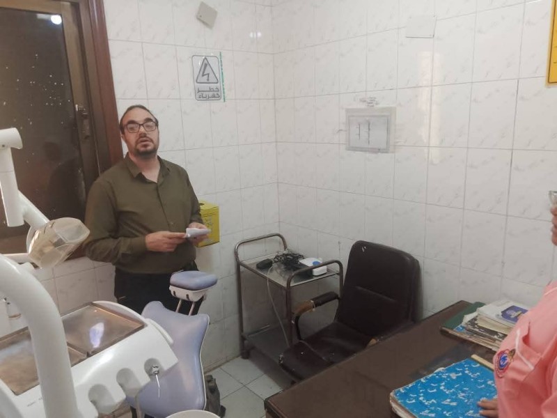 وكيل مديرية الصحة يجري جولة مرورية ببعض المنشآت الصحية ببنها وقها
