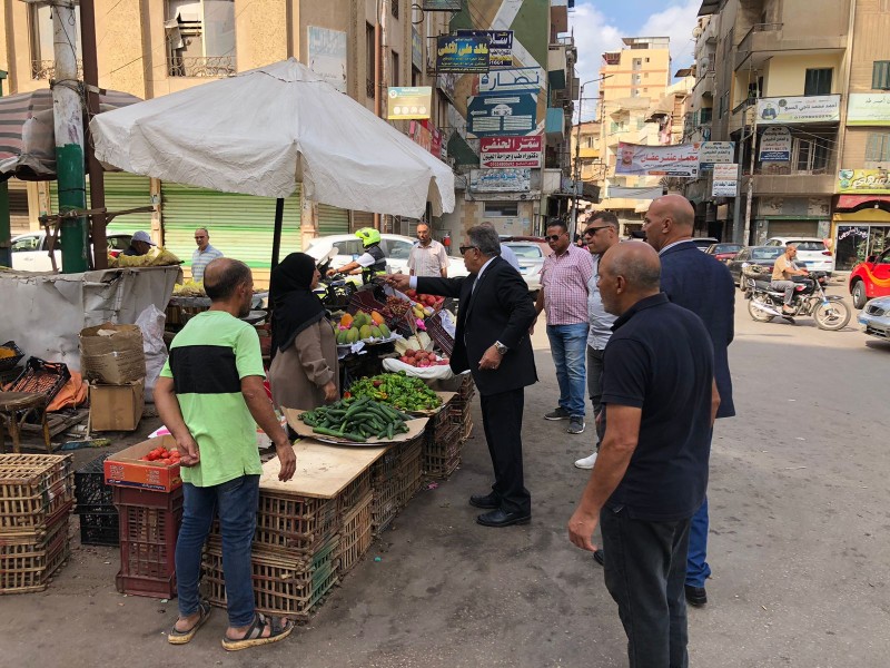 ”بهمة الأسد الجسور وبروح المسئول”..  المحافظ يتفقد حي غرب المنصورة