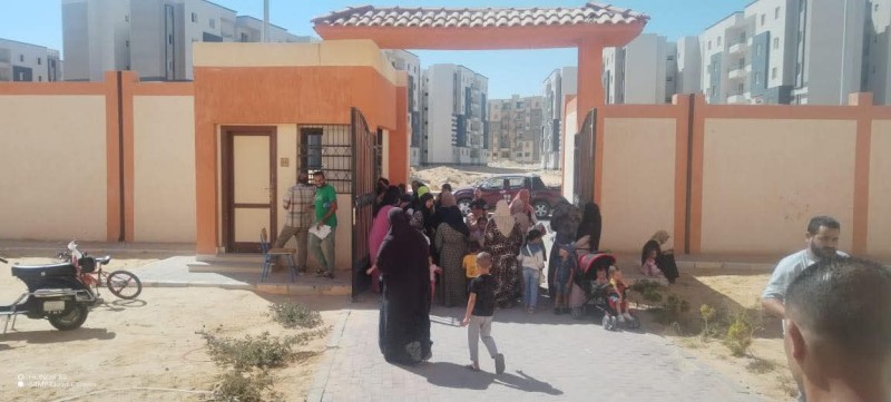 انطلاق أول قافلة طبية مجانية بمدينة غرب المطار لخدمة اهالي مدينة أكتوبر الجديدة بالجيزة