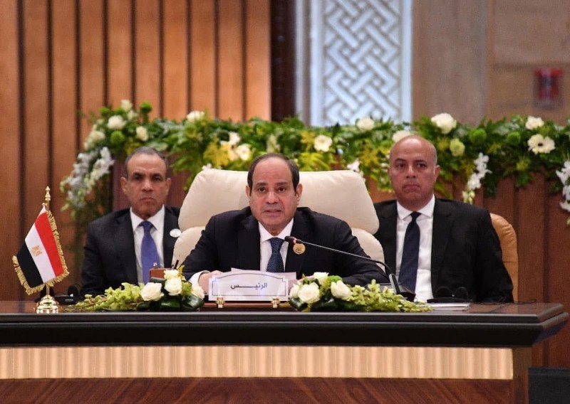 توجه الرئيس السيسي رئيس الجمهورية اليوم لقطر للمشاركة في القمة العربية الإسلامية الاستثنائية لبحث العدوان الإسرائيلي على الدوحة