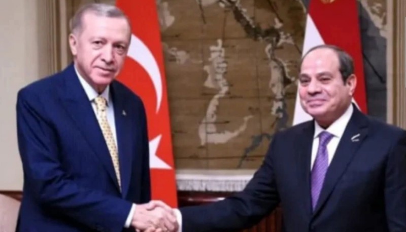 لقاء السيسي وأردوغان في القمة العربية الإسلامية بالدوحة