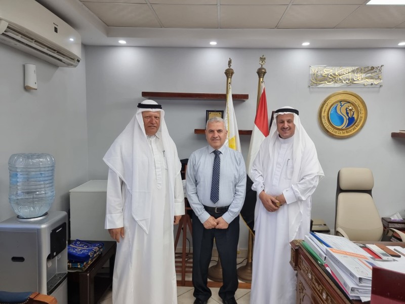 ”العمري” رئيس مياه الشرب بشمال وجنوب سيناء يجتمع بشيوخ وأهالي محافظة شمال سيناء