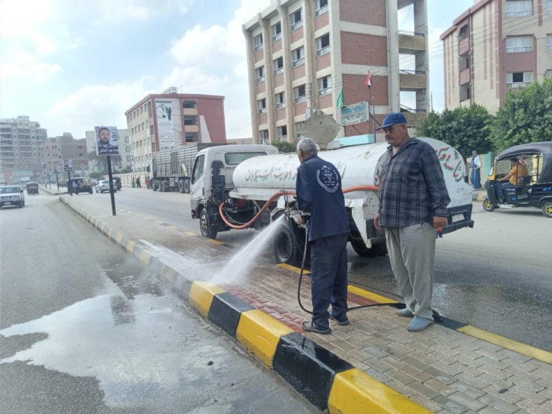 الدقهلية: رفع 6800 طن مخلفات بلدية، 2560 طن مخلفات هدم وبناء خلال يومين