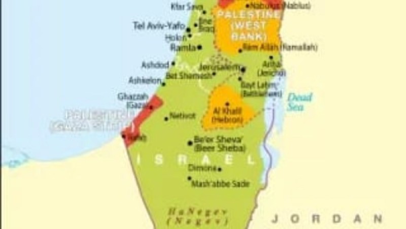 بريطانيا تدرج فلسطين على خرائطها الرسمية لأول مرة