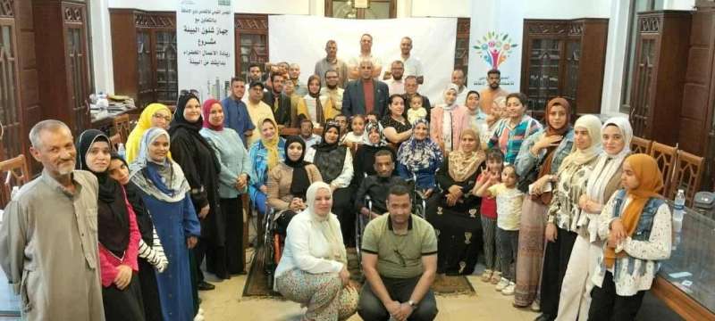 البيئة تطلق برنامج ” المهارات البيئية” بسوهاج كنموذج رائد لدمج ذوى الإعاقة