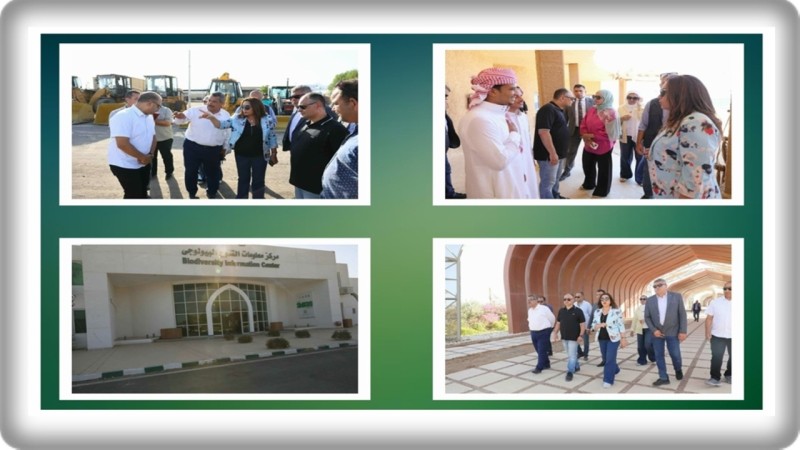 وزيرة التنمية المحلية توجه بتطوير حديقة السلام و تعظيم و الإستفادة منها بالشراكة مع القطاع الخاص