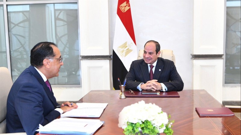 السيسي يبحث نتائج زيارة مدبولي لأمريكا