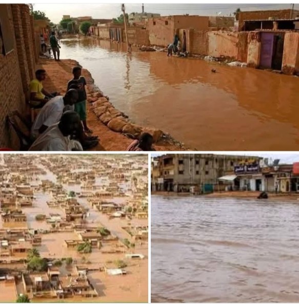 السودان دخلت مرحلة خطر الفيضانات بالفعل