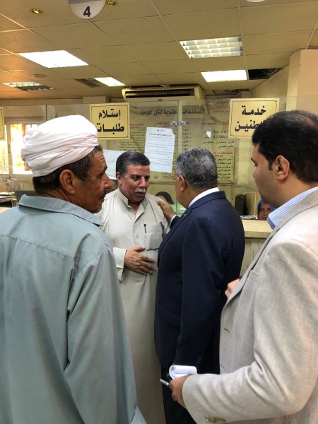 محافظ الدقهلية يتابع أداء المركز التكنولوجي بمدينة السنبلاوين
