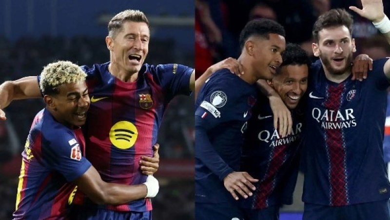 برشلونة يتحدى باريس سان جيرمان في قمة نارية بدوري أبطال أوروبا