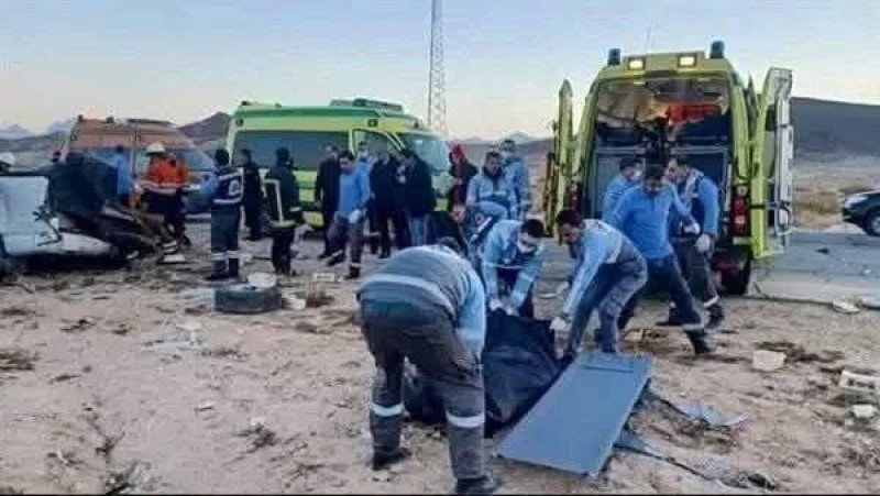 11 مصابا في حادث انقلاب تروسيكل بترعة في أبو المطامير بالبحيرة