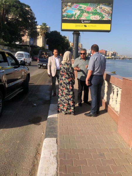 تفاصيل جولة المحافظ الصباحية بمدينة المنصورة صباح اليوم