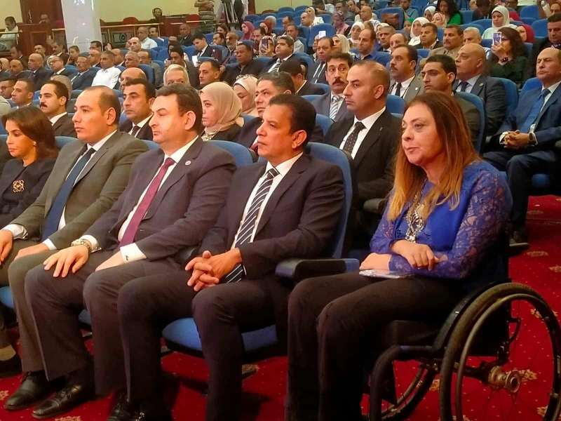 المشرف العام على ”القومي لذوي الإعاقة” تُشارك في المؤتمر الصحفي الذي عقدته الهيئة الوطنية بماسبيرو