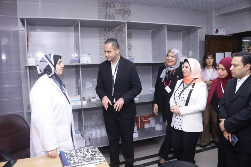 نائب محافظ دمياط ونائب وزير الصحة يتفقدان مركز طب أسرة ثان بدمياط