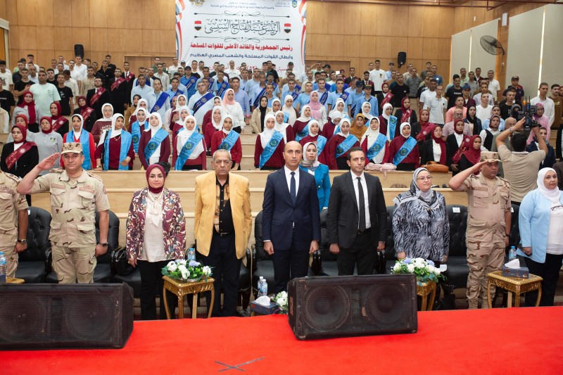 احتفالا بالذكرى ٥٢ لانتصارات أكتوبر المجيدة .. جامعة دمنهور تعقد ندوة ”روح أكتوبر و دروسه الملهمة في صناعة المستقبل”