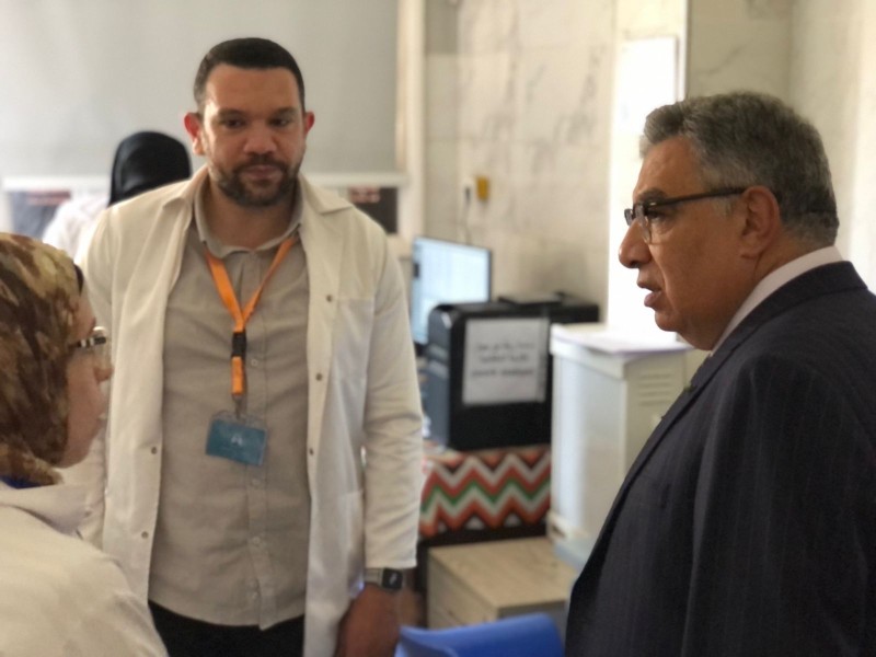 محافظ الدقهلية يثني على الجهود المبذولة بمستشفى الصدر والتزام الأطقم الطبية والتمريضية والعاملين فيها