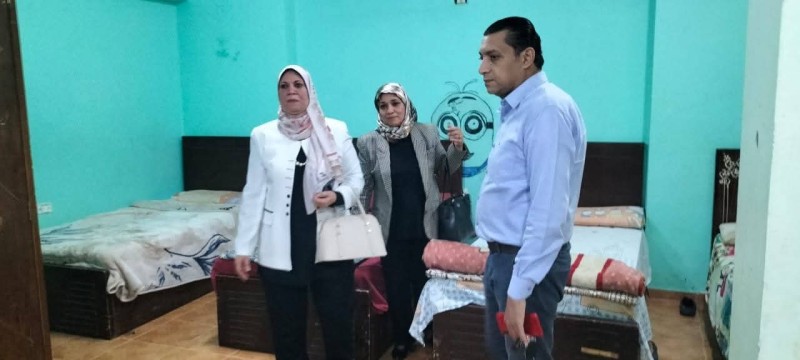وكيل وزارة التضامن الاجتماعي بالدقهلية في زيارة ليلية لمجمع الصفا الإسلامي للأيتام بطلخا