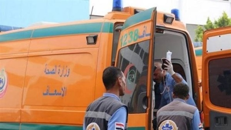 تفاصيل حادث تصادم ميكروباص وملاكي في البحيرة: 11 مصابًا