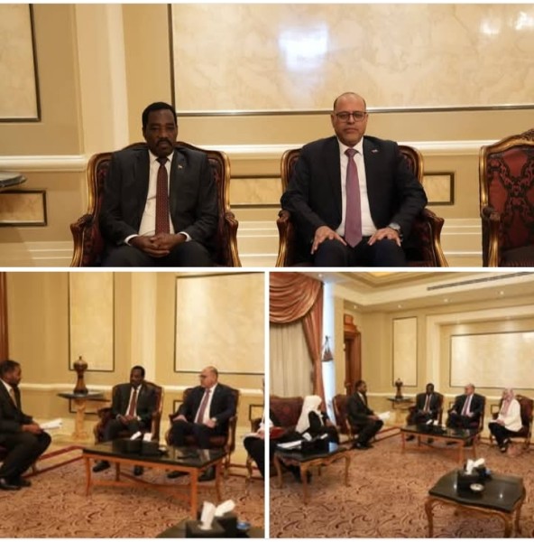 وزير العمل يلتقي نظيره السوداني لتفعيل التعاون في الملفات المُشتركة .. على هامش فعاليات مجلس إدارة منظمة العمل العربية بالقاهرة