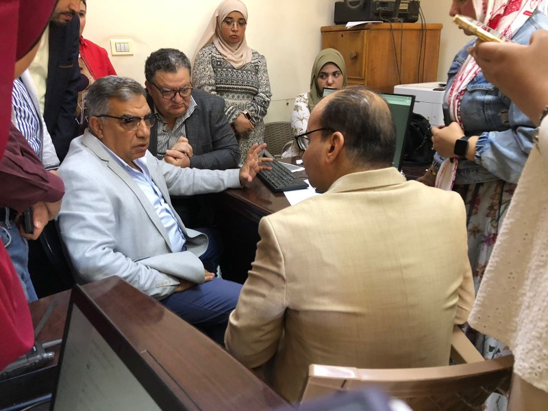 تفاصيل تفقد محافظ الدقهلية لمديرية الصحة