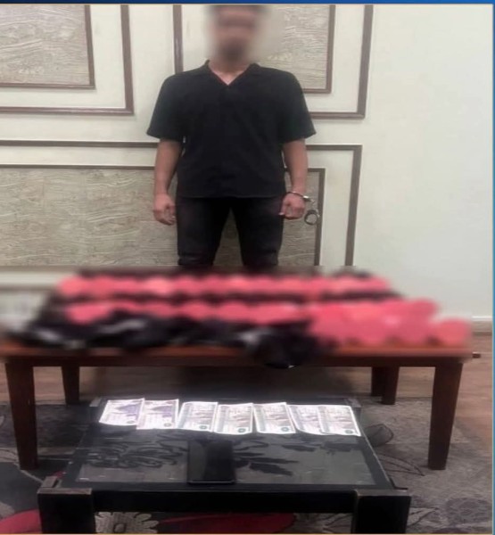 ضبط أحد الأشخاص يقوم بالترويج لبيع أدوات تستخدم فى الأعمال المنافية للآداب عبر الانترنت
