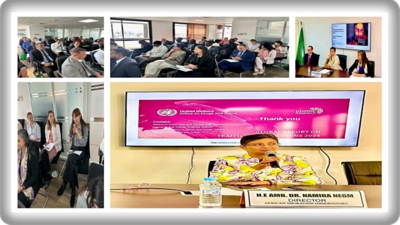 نميرة نجم تدعو إلى نهجٍ إنساني للهجرة قائم على حقوق الإنسان وحماية ضحايا الإتجار بالبشر