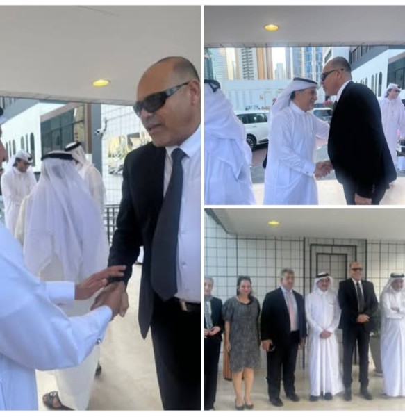 وزير العمل المصري يلتقى رئيس غرفة تجارة وصناعة قطر لتفعيل التعاون في الملفات المشتركة