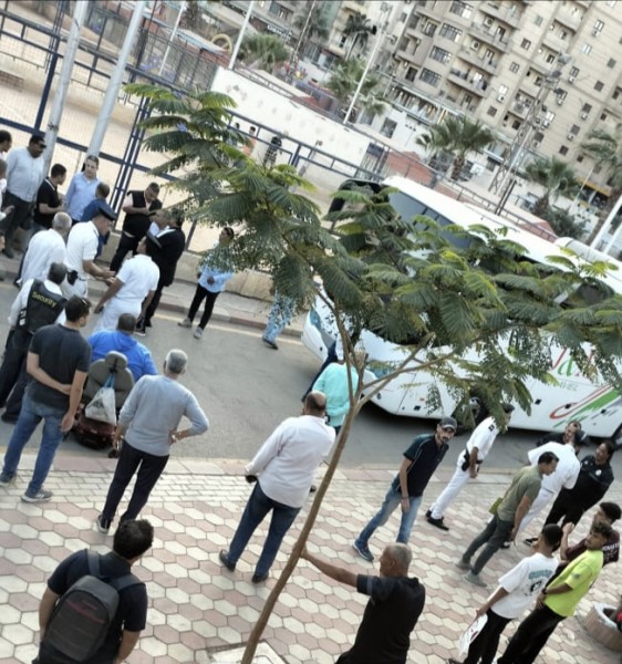رجال الأمن يسيطرون على مشاجرة بين لاعبي دمنهور وسبورتنج