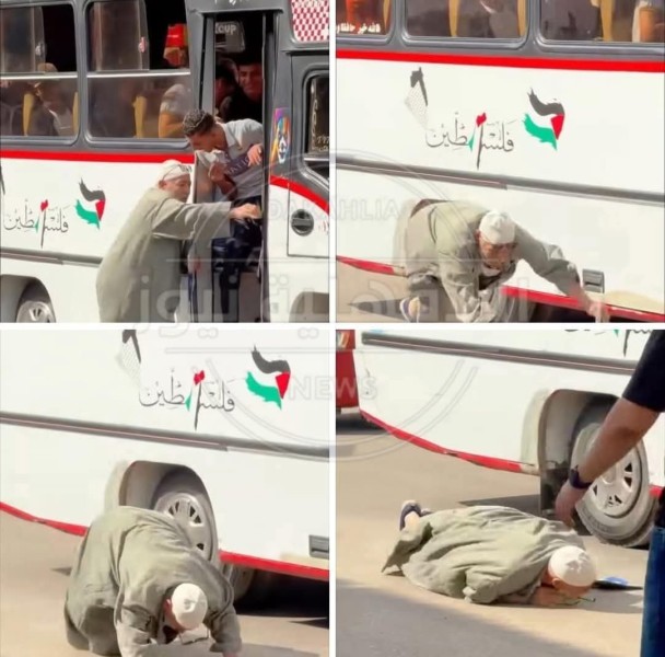نيابة أول المنصورة تستمع لأقوال مسن الدقهلية والتحفظ علي الباص المتسبب في سقوطه