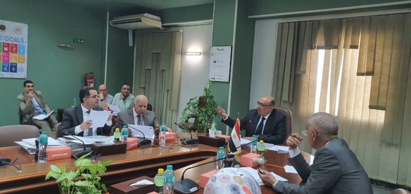 اجتماع مجلس شئون التعليم والطلاب بجامعة المنصورة