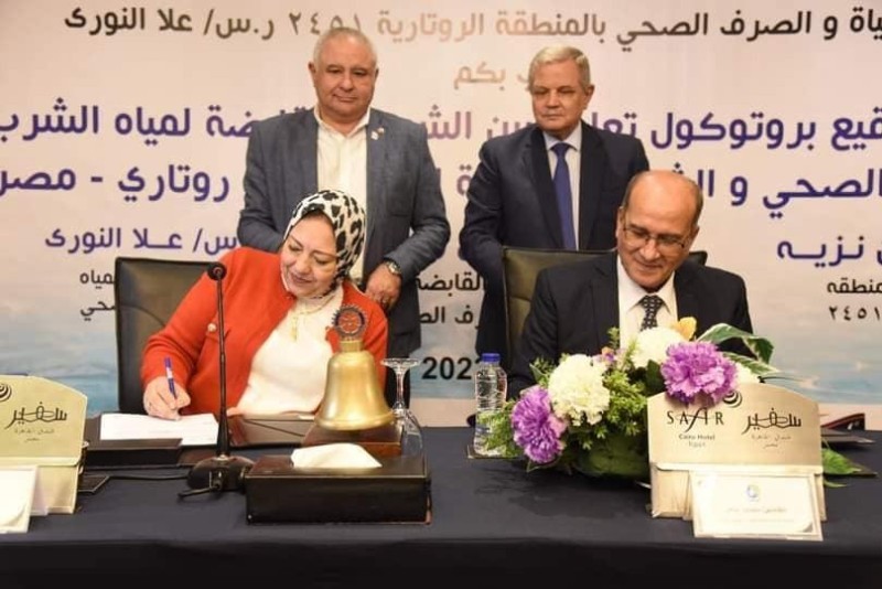 توصيل المياه للأسر الأكثر احتياجاً بالإسكندرية