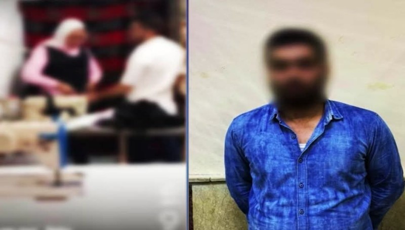 ضبط ترزى لتصوير سيدة دون علمها حال تواجدها بالمحل خاصته للقياس