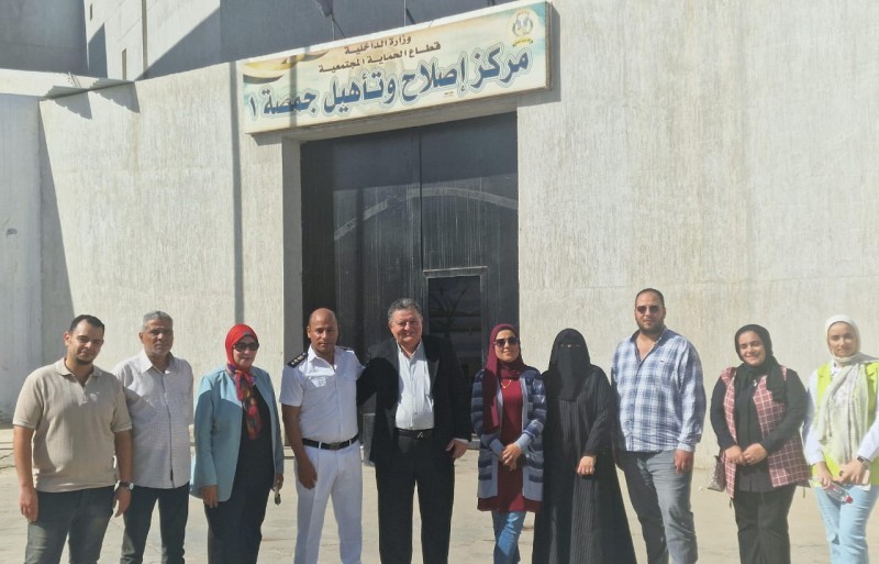 وكيل وقائي صحة الدقهلية يتابع تنفيذ توصيات وكيل الوزارة وتطعيمات نزلاء مركز إصلاح وتأهيل جمصة