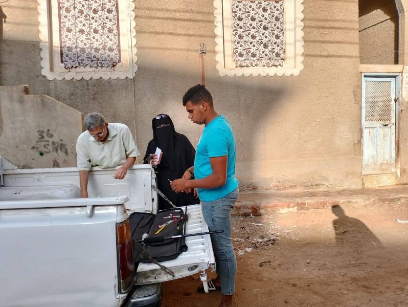 دمياط: لجنة الاصحاح البيئي تواصل جهودها في مواجهة ظاهرة الكلاب الضالة ومكافحة مرض