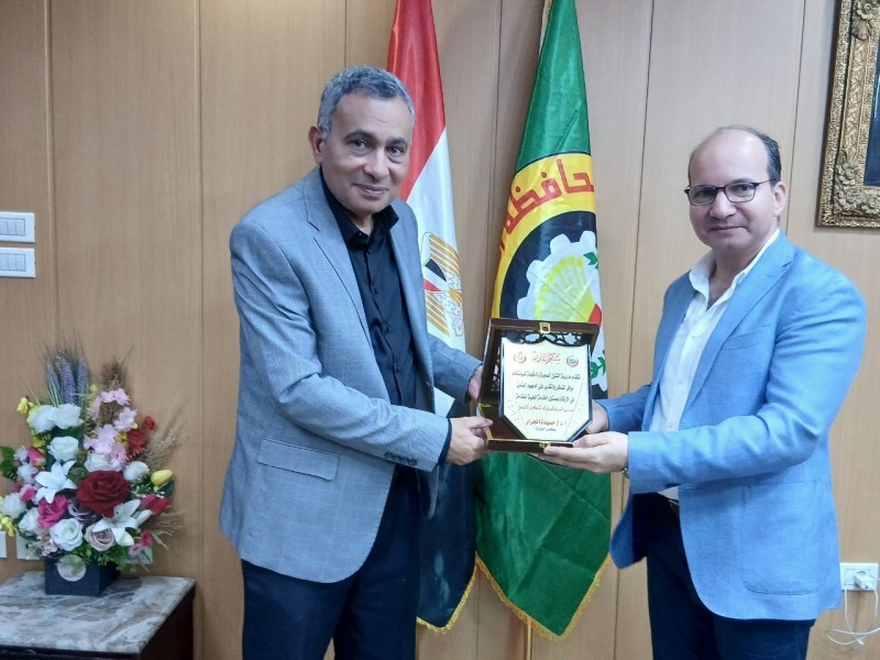 وكيل صحة الدقهلية يستقبل رئيس قسم الأطفال بطب المنصورة لبحث سبل التعاون وتطوير التخصصات الدقيقة للأطفال