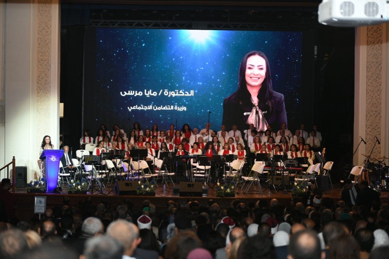 محافظ الدقهلية يشهد الاحتفال باليوبيل الماسي للهيئة القبطية الإنجيلية للخدمات الاجتماعية