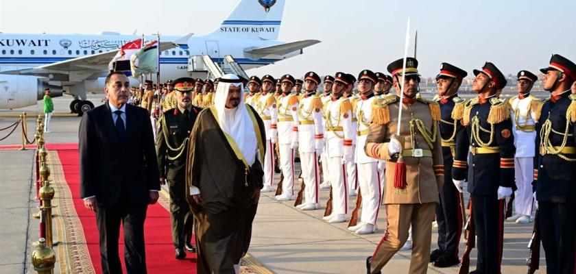 مدبولي يستقبل رئيس وزراء الكويت: مناقشة ملفات مشتركة وتعزيز التعاون الثنائي