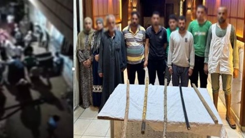 مشاجرة بالعصي الخشبية في الشرقية بسبب ميراث أرض زراعية: 7 أشخاص في... مشاجرة بالعصي الخشبية في الشرقية بسبب ميراث أرض زراعية: 7 أشخاص في قبضة الأمن