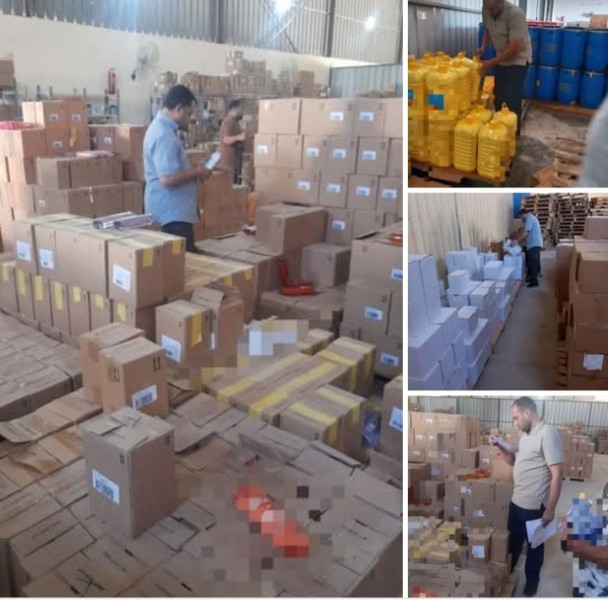 تموين سوهاج تضبط 16 طن سمن مجهول المصدر و 635 كيلو جبن متعفن في أحد المخازن