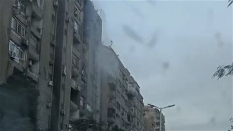 لا إصابات بشرية حتى الآن في حريق شقة القاهرة