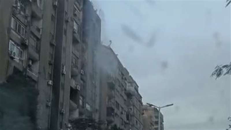 لا إصابات بشرية حتى الآن في حريق شقة القاهرة