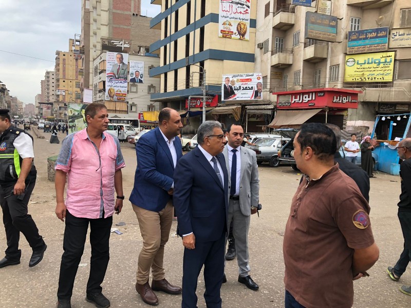 محافظ الدقهلية يتفقد موقف ”سندوب” لمتابعة انتظام العمل والخدمات وحركة سيارات السرفيس